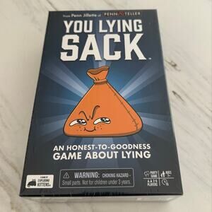 You Lying Sack Board Game NEW Factory Sealed Exploding Kittens Penn & Teller